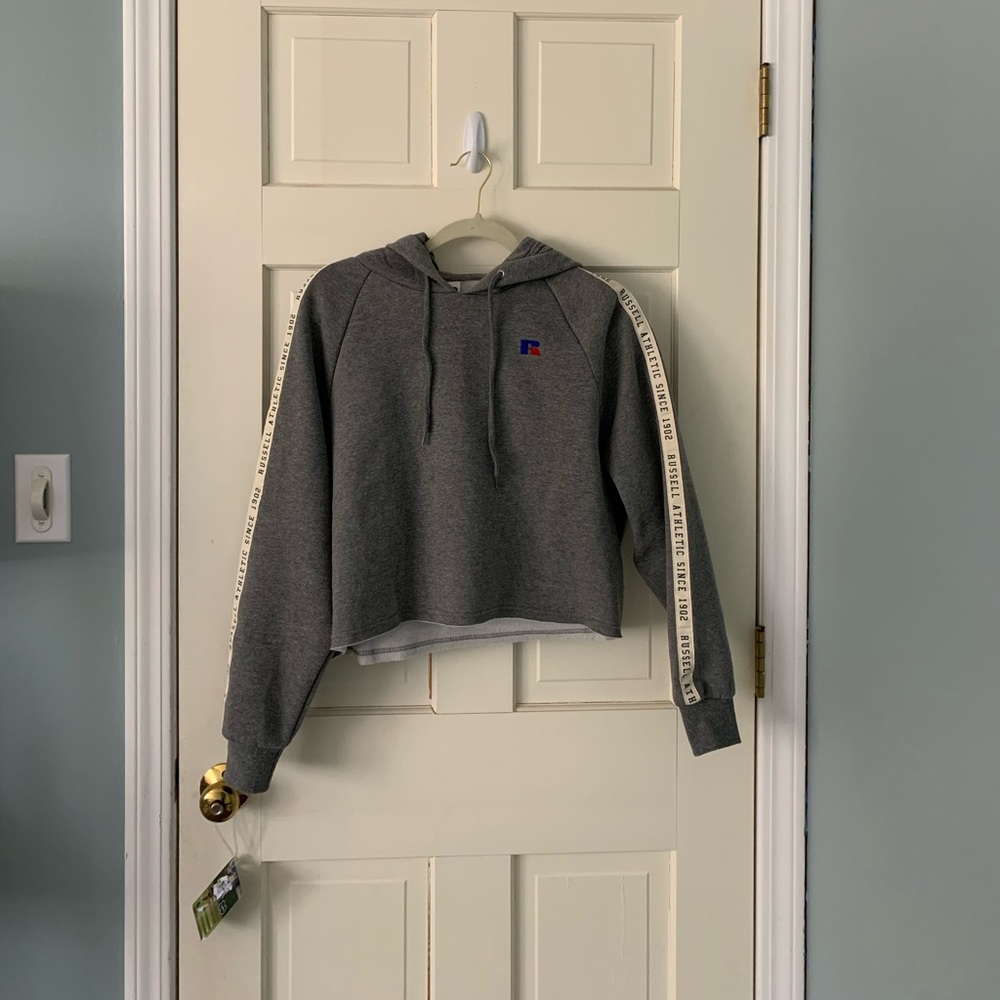Russel Athletic Cropped Hoodie